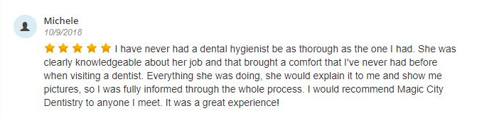Screen Shot 2018 11 26 at 5.49.47 AM Donna Flores describes why she loves her job at Magic City Dentistry