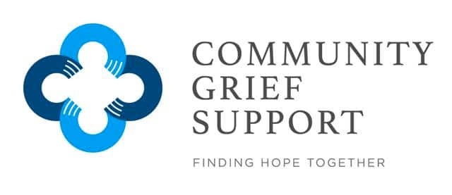 Community Grief Support logo in a piece on holiday depression in Birmingham, and where to turn for grief or loss. Plus, a Blue Christmas service.