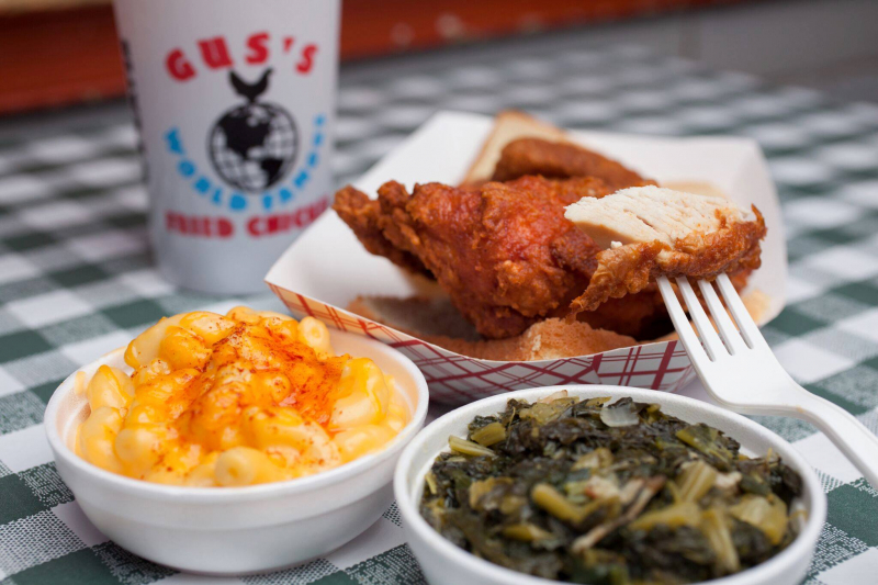 Birmingham, Gus's Fried Chicken, restaurants, food