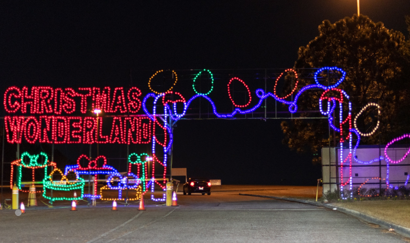 Birmingham, Shadrack’s Christmas Wonderland 2018, Christmas lights, light displays, Christmas decorations, Driver's Way, Birmingham Greyhound Race Course