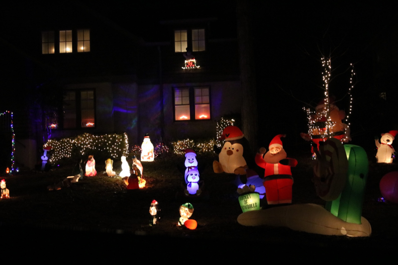 Birmingham, Homewood, Christmas, Driver's Way, Christmas decorations, Christmas lights, light displays