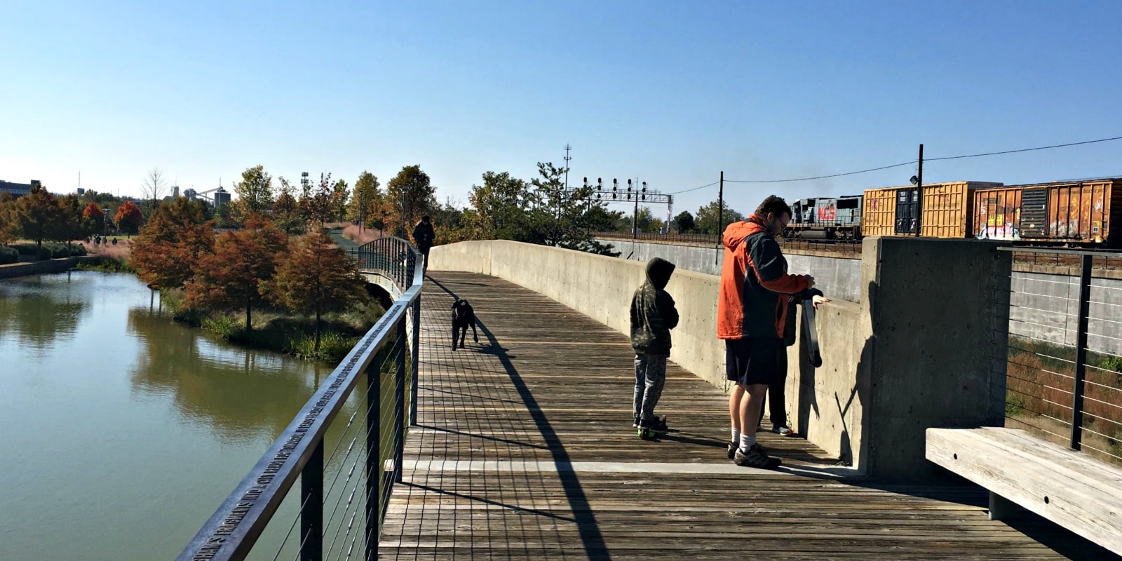 What's open on Christmas Day in Birmingham: Geocaching at Railroad Park