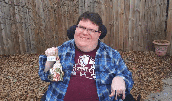 Inspirational glass Christmas ornaments re-discovered at United Ability are on sale