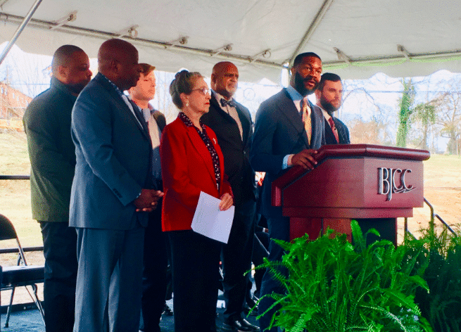 Community leaders celebrate regional cooperation at BJCC Multi-Use Stadium groundbreaking 3 Screen Shot 2018 12 13 at 6.40.44 PM Community leaders celebrate regional cooperation at BJCC Multi-Use Stadium groundbreaking