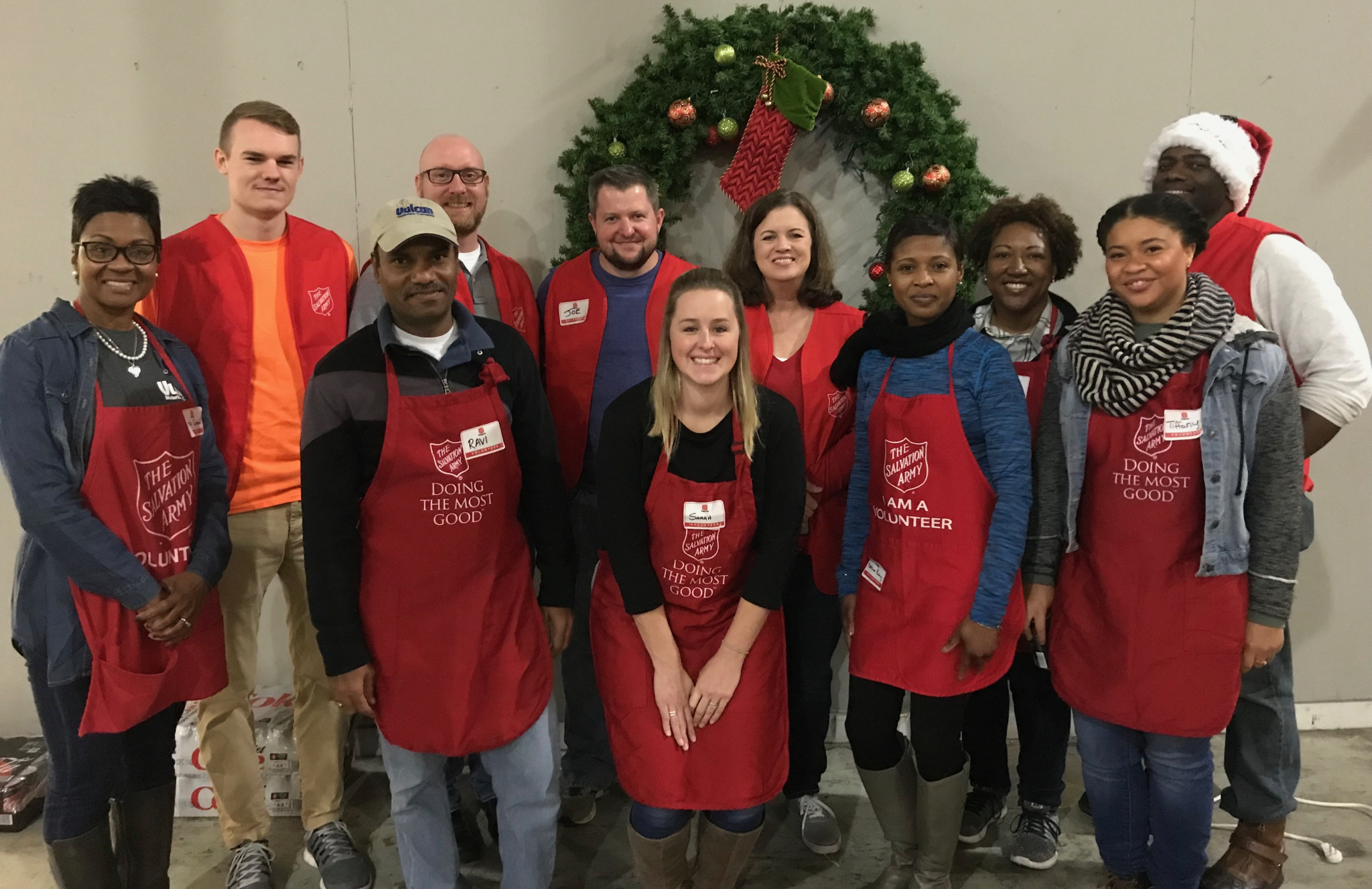 Birmingham, Alabama, Vulcan Materials, Salvation Army Angel Tree 2017