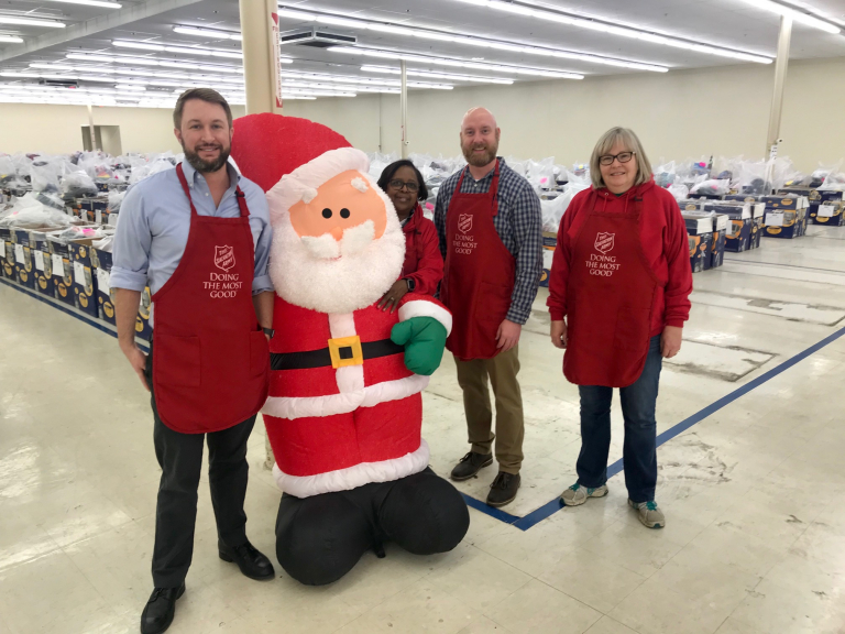 Vulcan Materials Company fulfills over 60 children’s Christmas wish lists through The Salvation Army Angel Tree Program