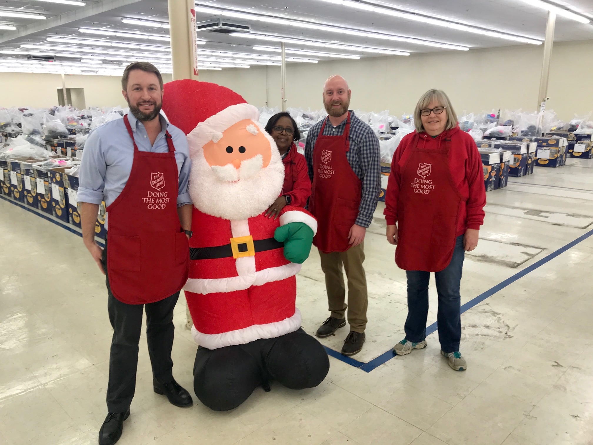 Vulcan Materials Company fulfills over 60 children’s Christmas wish lists through The Salvation Army Angel Tree Program