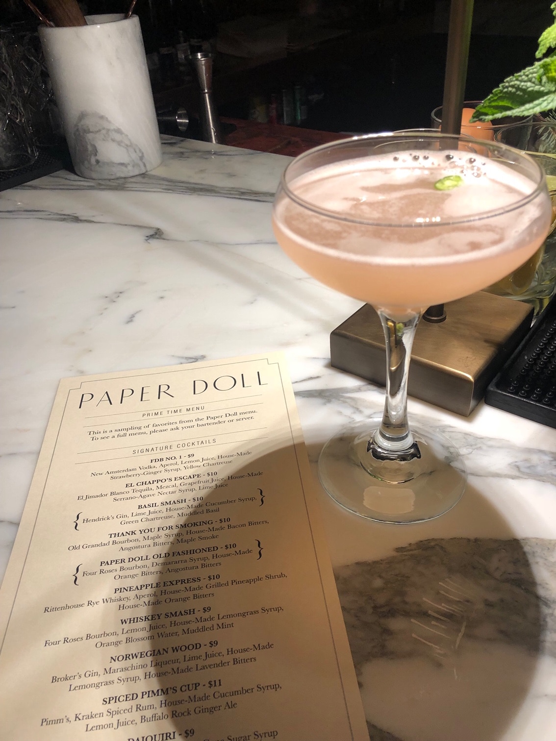 paperdoll Paper Doll Bar joins the downtown Birmingham bar scene