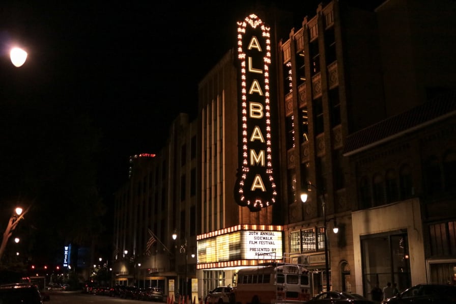 Birmingham, Alabama, Newcomers' guide to Birmingham, Alabama Theatre, Sidewalk Film Festival