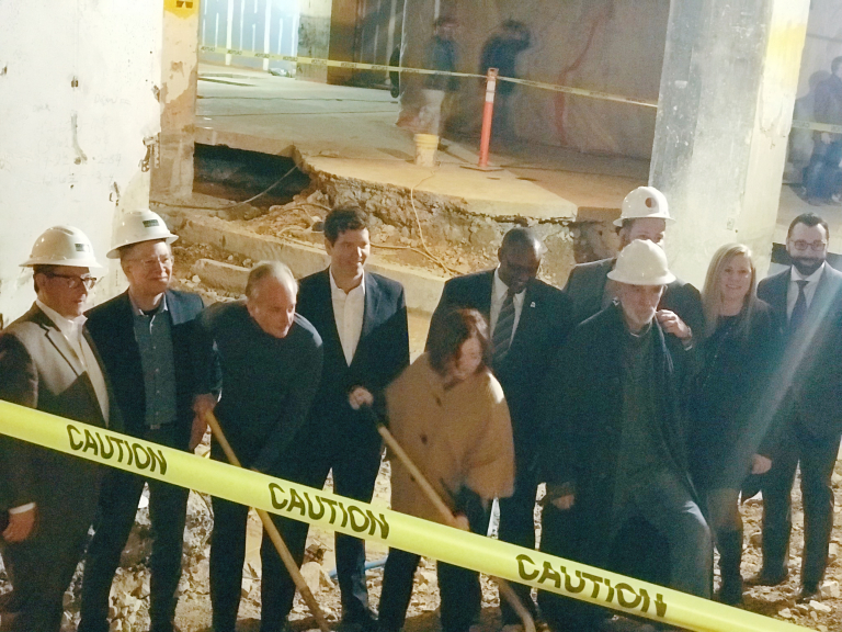 Photo Gallery: The official groundbreaking of the Sidewalk Film theater at The Pizitz