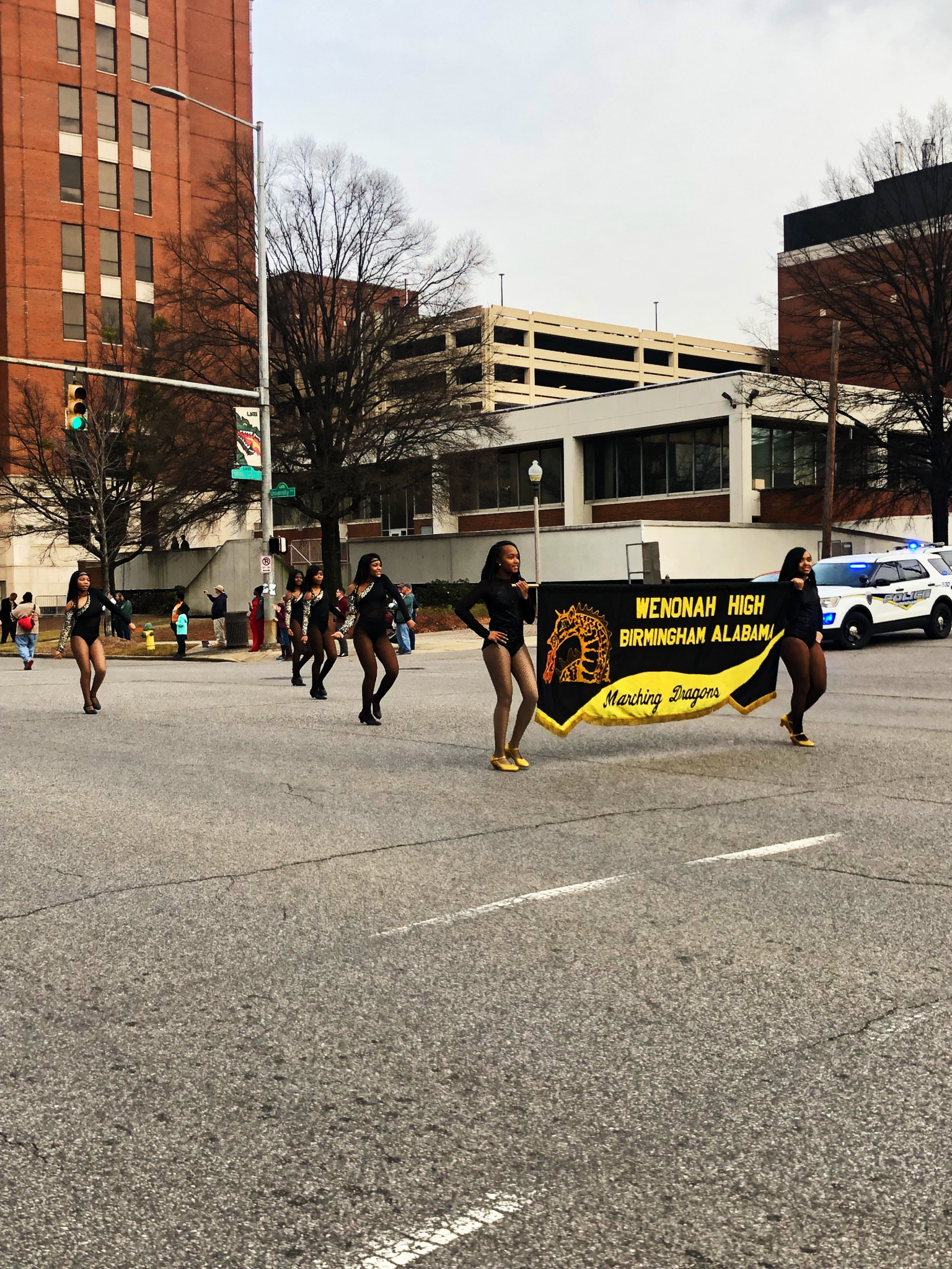 parade4 The first UAB Blazers Football Day was a blazin' success