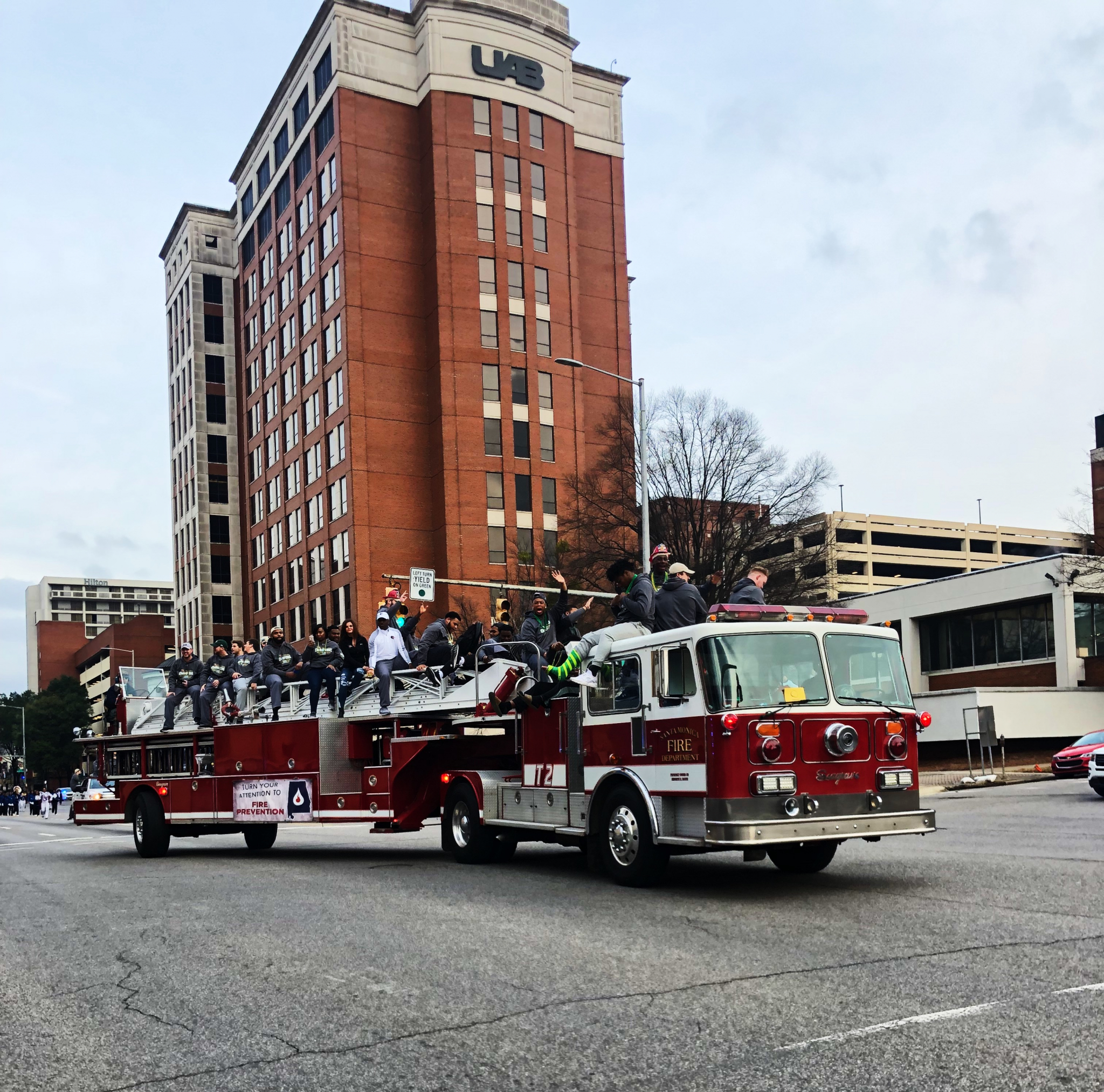 parade8 The first UAB Blazers Football Day was a blazin' success