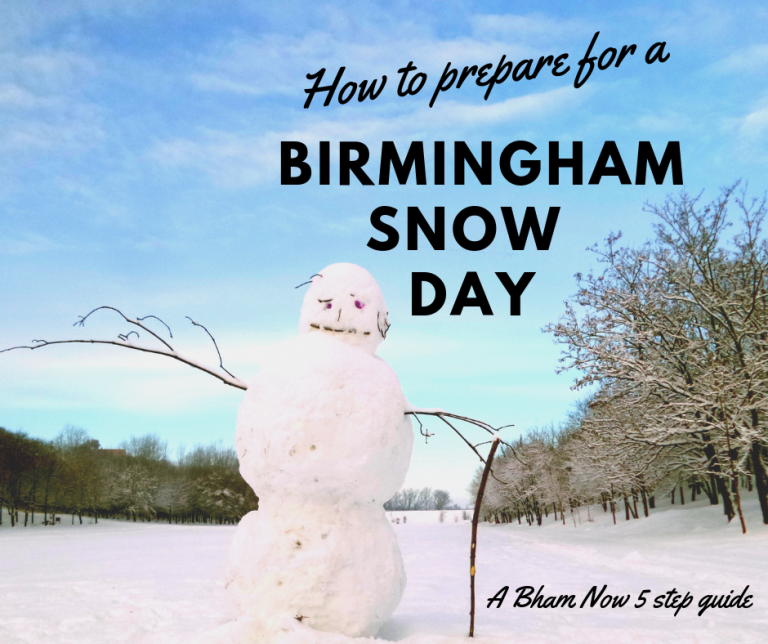 5 ways to prepare for a Birmingham snow day that don’t include buying milk and bread