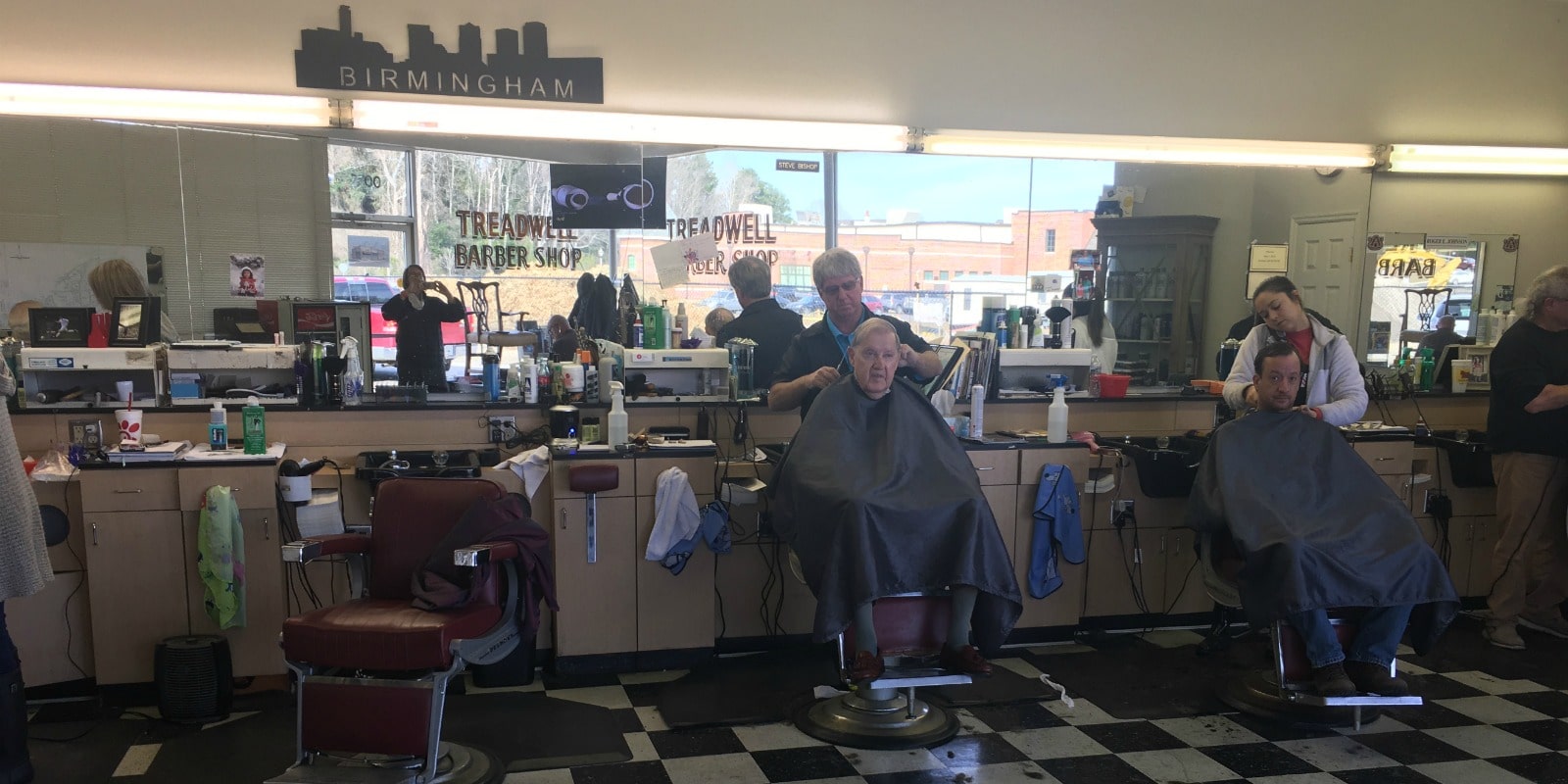 Treadwell's in Mountain Brook Village is a Birmingham barbershop