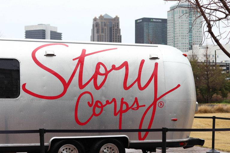 StoryCorps’ MobileBooth is in Birmingham for five weeks. Register now to tell your story at Railroad Park. StoryCorps’ MobileBooth is in Birmingham for five weeks. Register now to tell your story at Railroad Park.