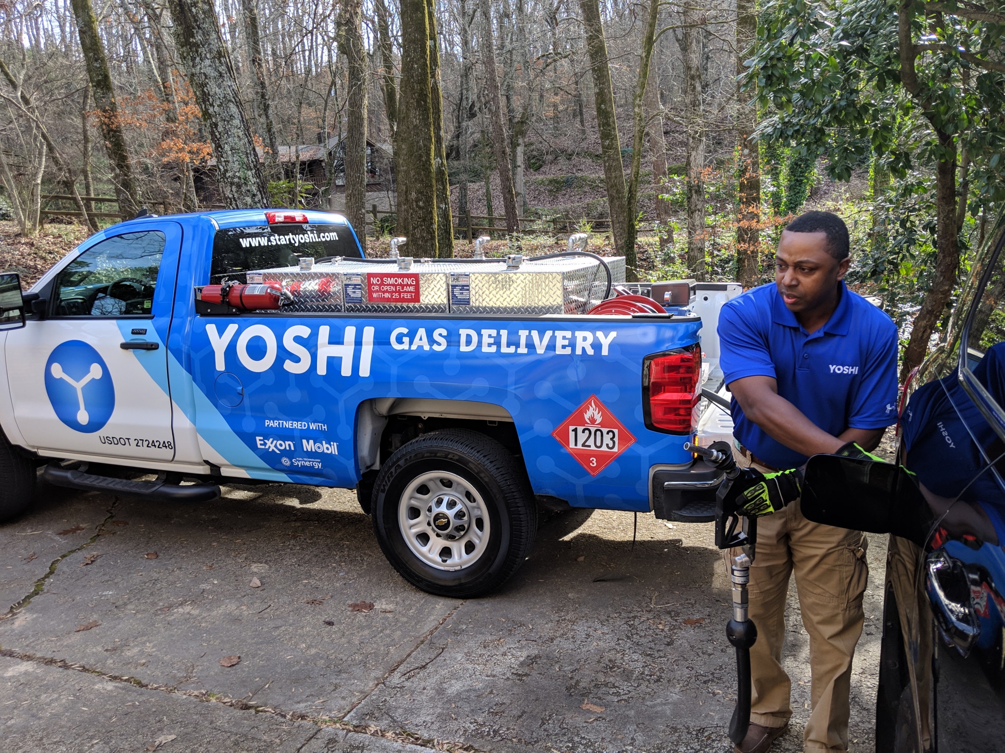 Birmingham, Yoshi, gas delivery
