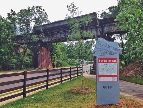 Birmingham, Alabama, Red Rock Trail System, Freshwater Land Trust, Rotary Trail, High Ore Line Trail