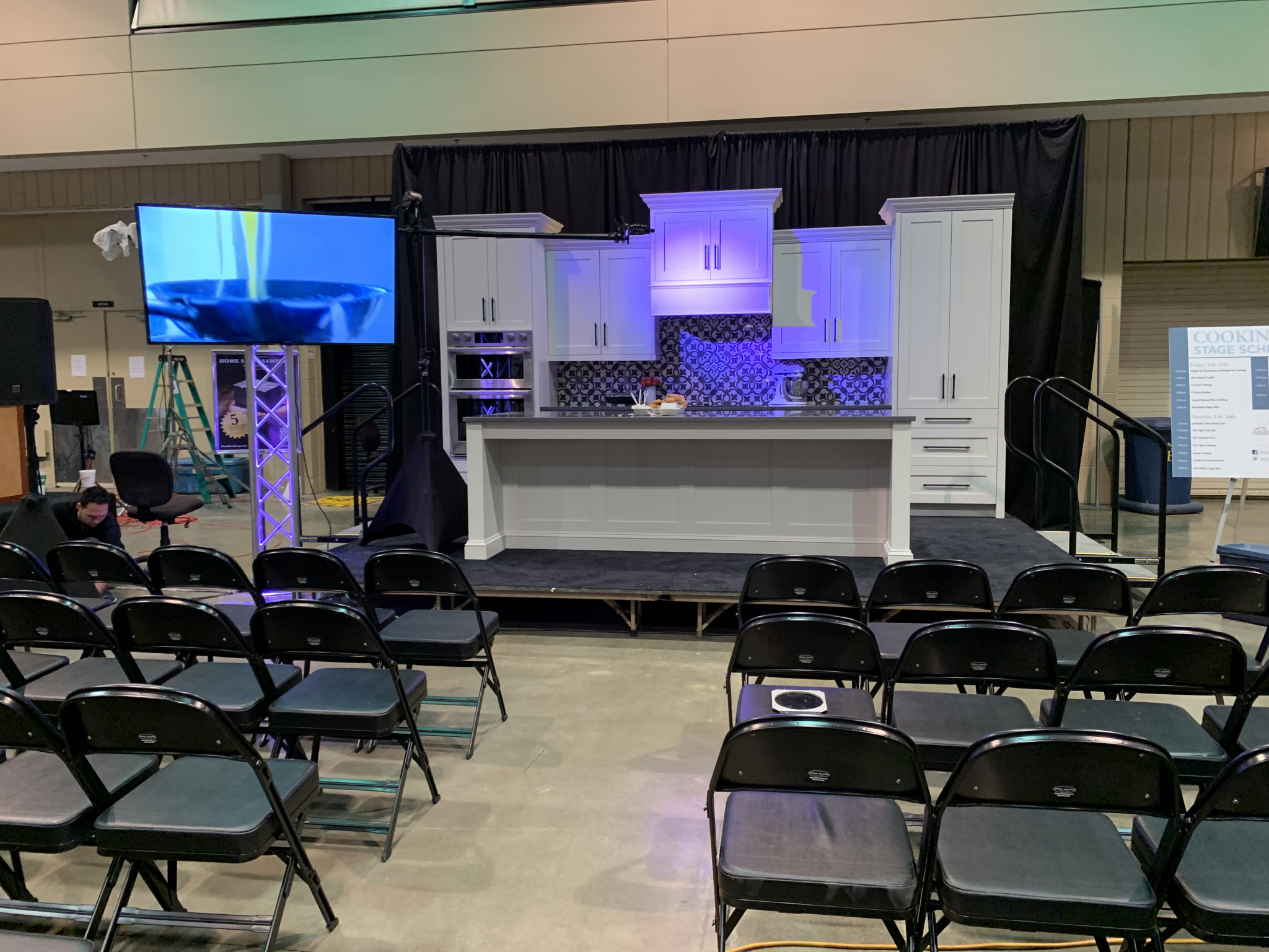Local Cooking Demonstration Stage 