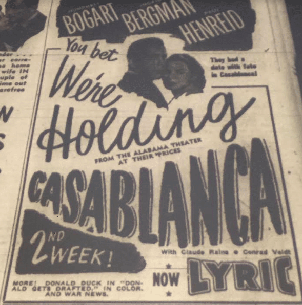 A Birmingham Valentine tradition Casablanca and the Mighty Wurlitzer