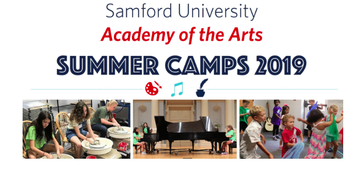 Screen Shot 2019 02 15 at 12.06.35 PM Spaces limited: Register for Samford Academy of the Arts Spring classes and new summer Jazz Camp