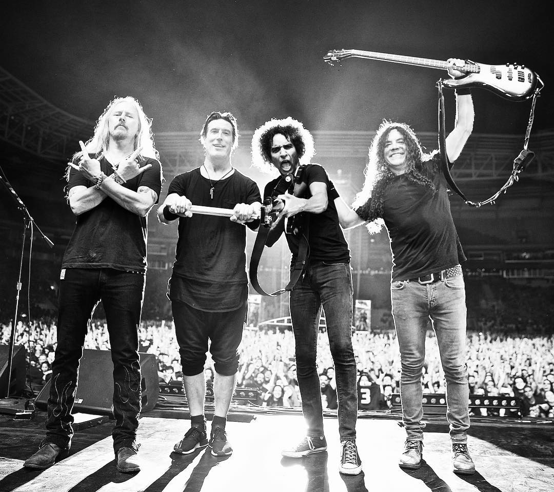 Current Alice in Chains band members. (Photo via Alice in Chains promotion)