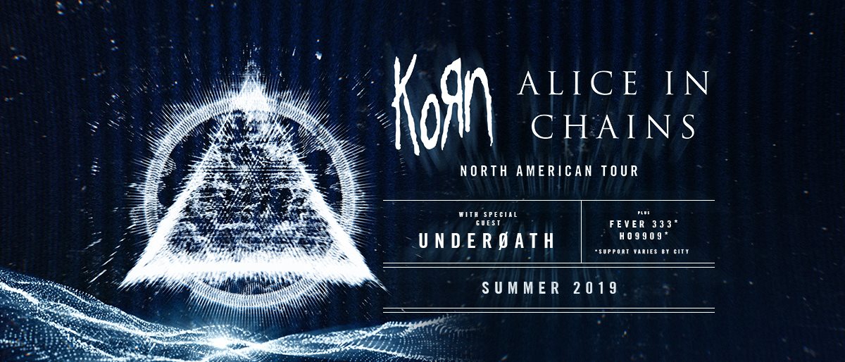 Hard rockers Korn and Alice in Chains headed to Birmingham metro on summer 2019 tour 2 Korn and Alice in Chains headed to Birmingham on summer 2019 tour.