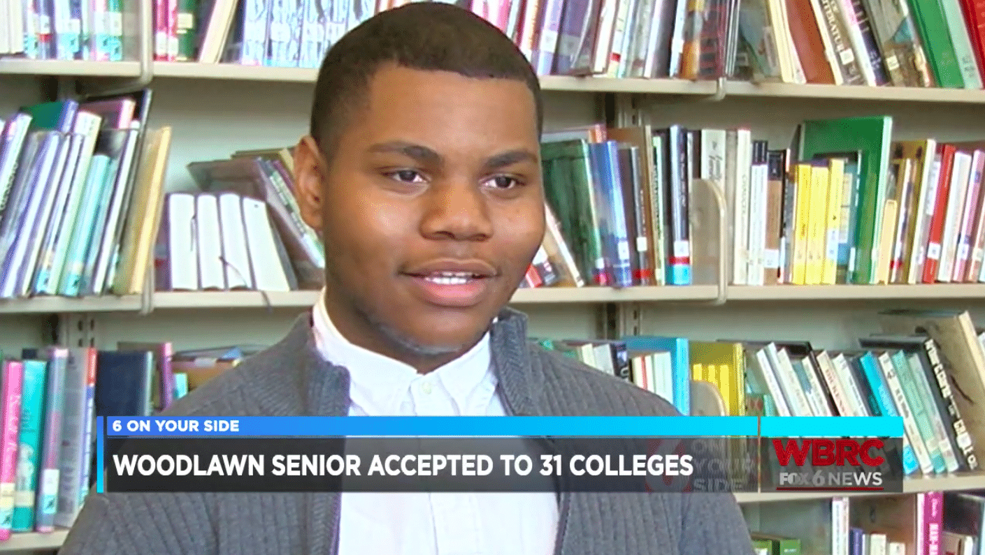 Woodlawn High School student accepted to 31 colleges, earns .3 million in scholarship offers