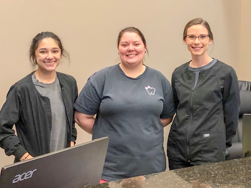 Some of the friendly staff at Vestavia Family Dentistry & Facial Aesthetics