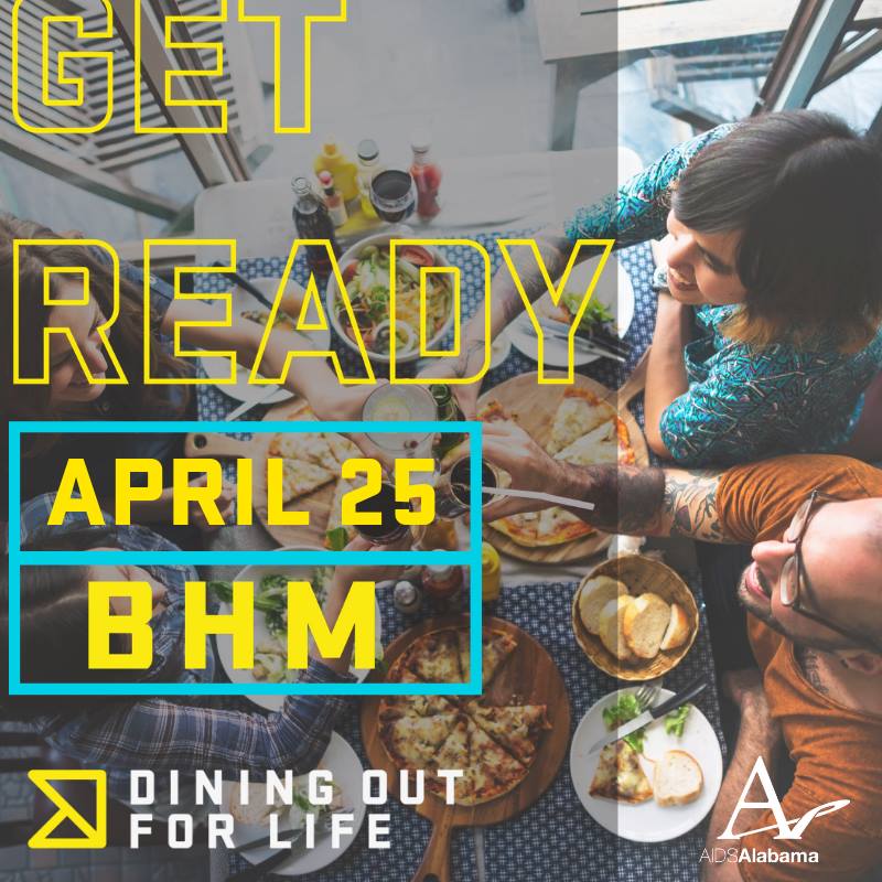 Get ready for Dining Out for Life April 25. 