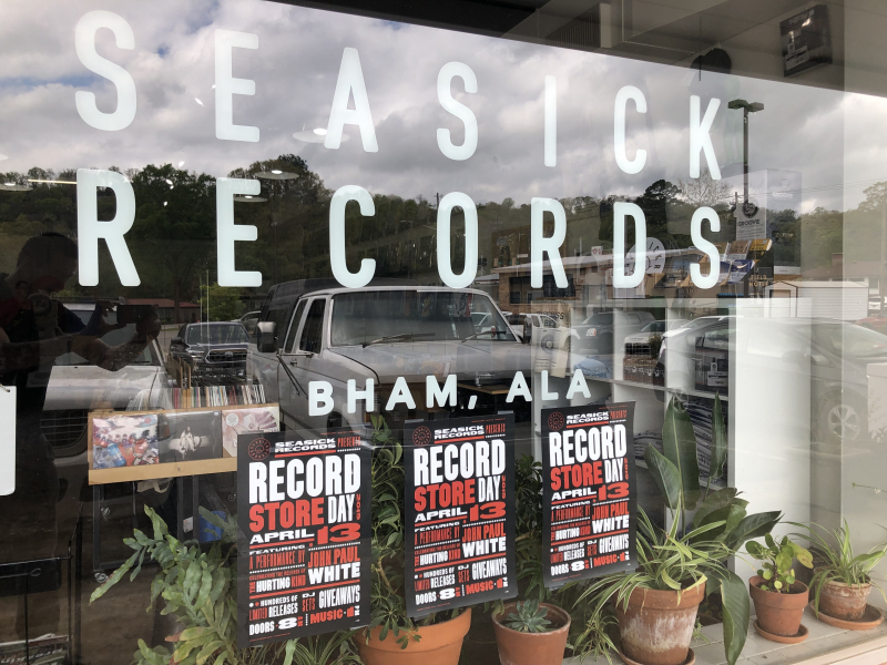 Seasick Records RSD Window Record Store Day is this Saturday, April 13. Here’s what you need to know about the vinyl countdown in Birmingham