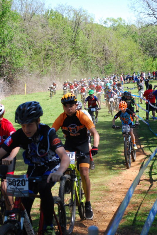 You can still be part of youth mountain biking in Birmingham if you never race. 