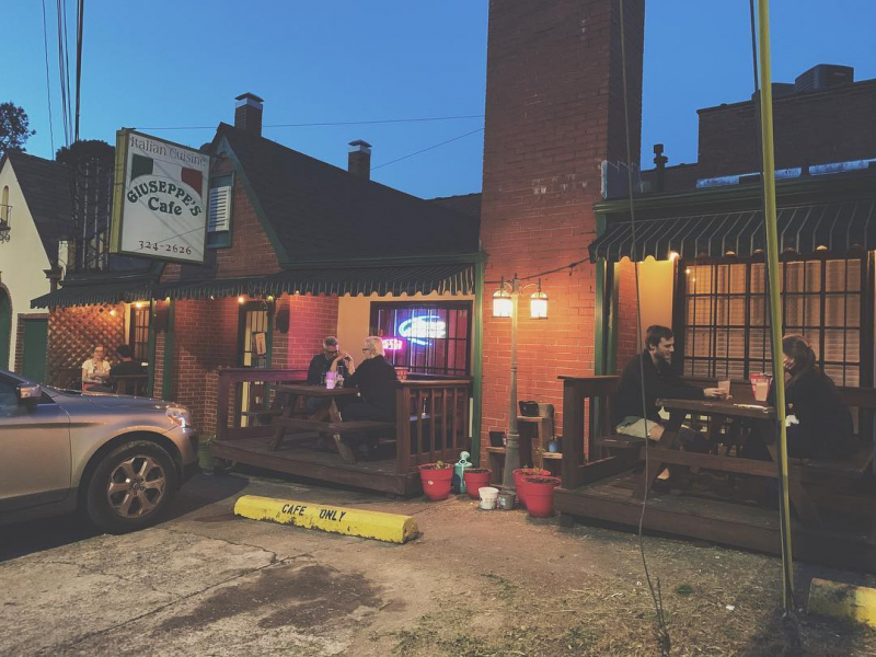 8 reasons we love Birmingham's Southside community, including Rojo's birthday party 5 Giuseppe's in Glen Iris is one of the hidden treasures of Birmingham's Southside community.