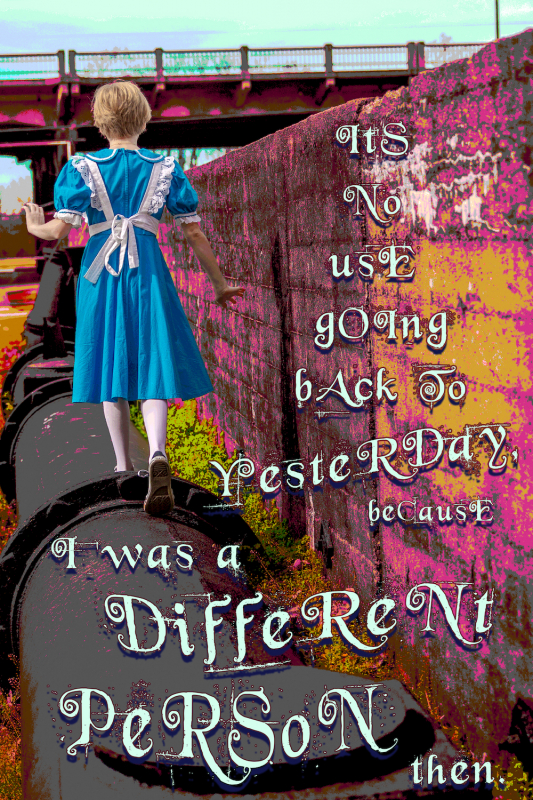 Alice Poster2sm Why you must see this free, modern production of Alice in Wonderland at the Magic City Theatre Festival, starring Emma Brooke Levering