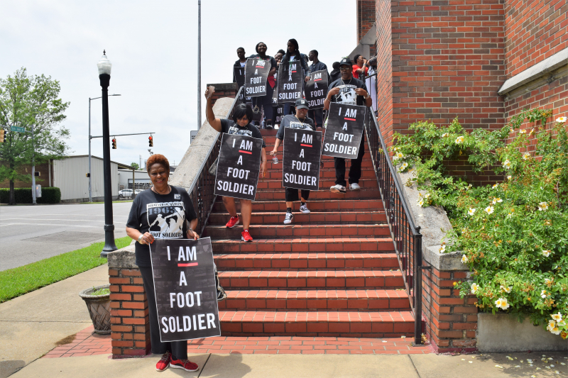 Meeting and marching with the Foot Soldiers of Birmingham 1963 and today (Photos) 5 Scenes for the 2019 Children's Crusade reenactment