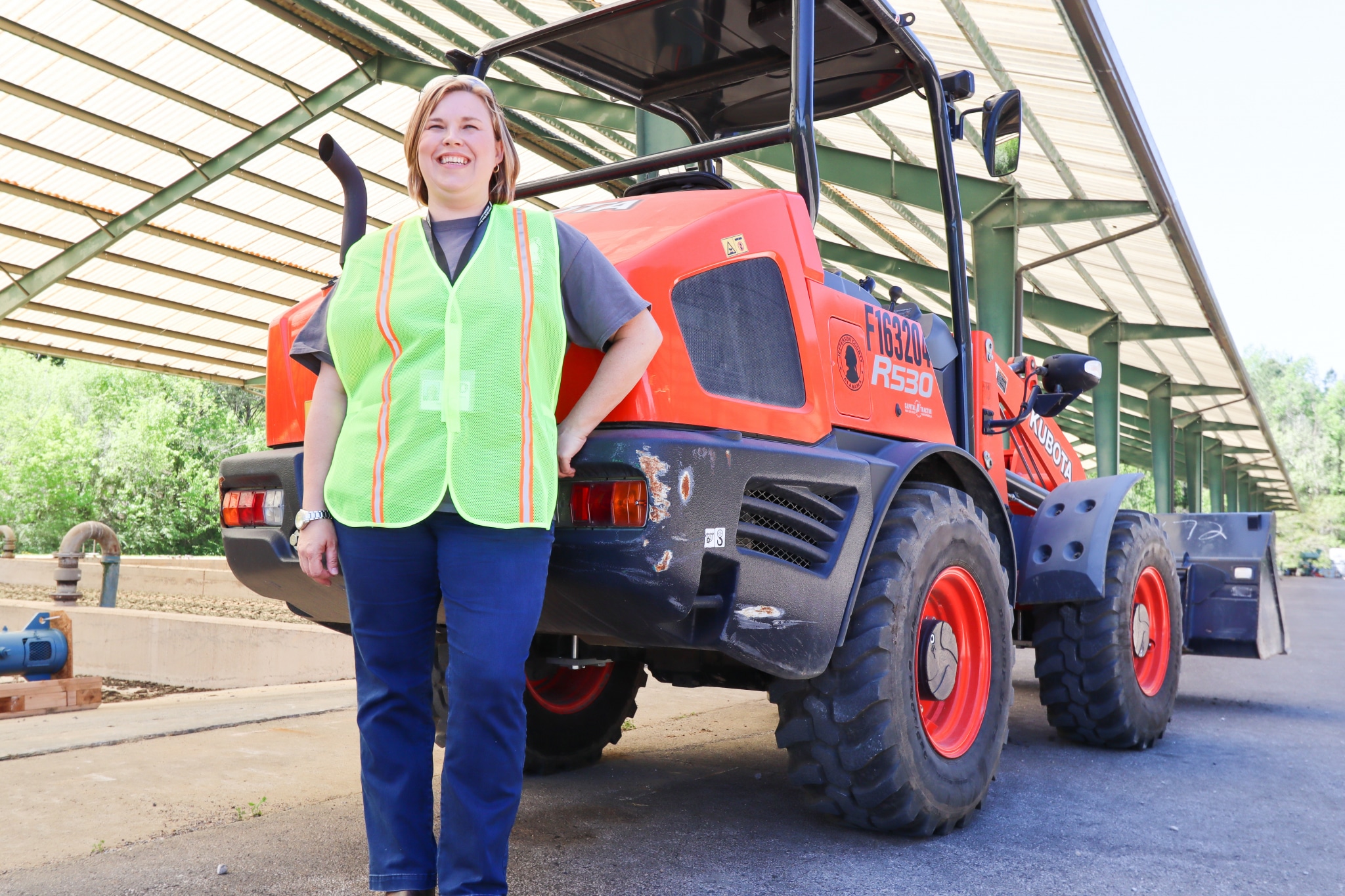 Meet Brenda White, former retail worker and current apprentice at Jefferson County’s Environmental Services Department. Photo by Christine Hull for Bham Now