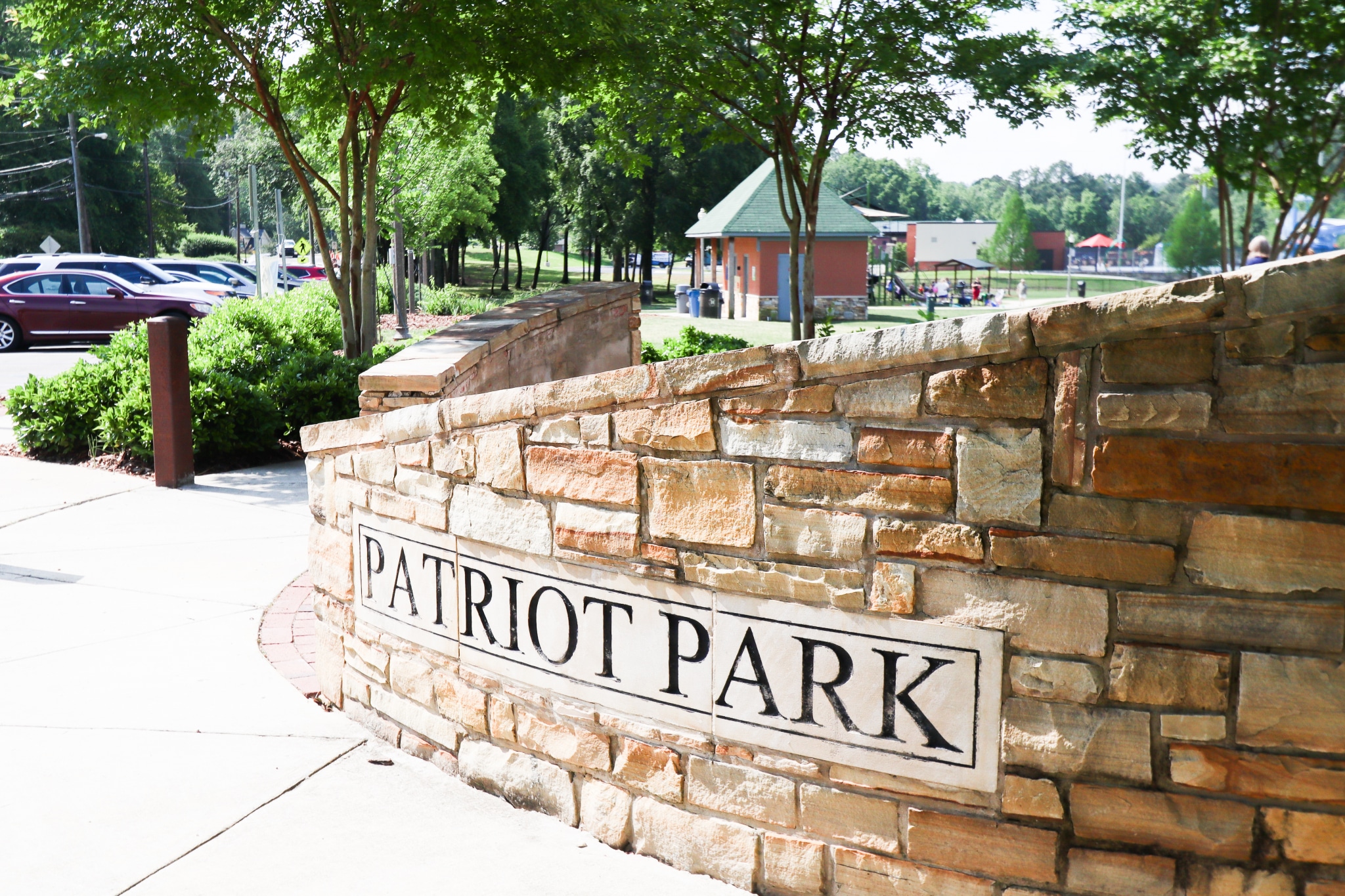 Patriot Park in West Homewood. (Photo by Christine Hull for Bham Now)