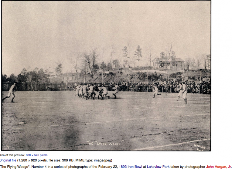 Re-discovering the lost lakes, parks and springs of Birmingham 5 First Iron Bowl