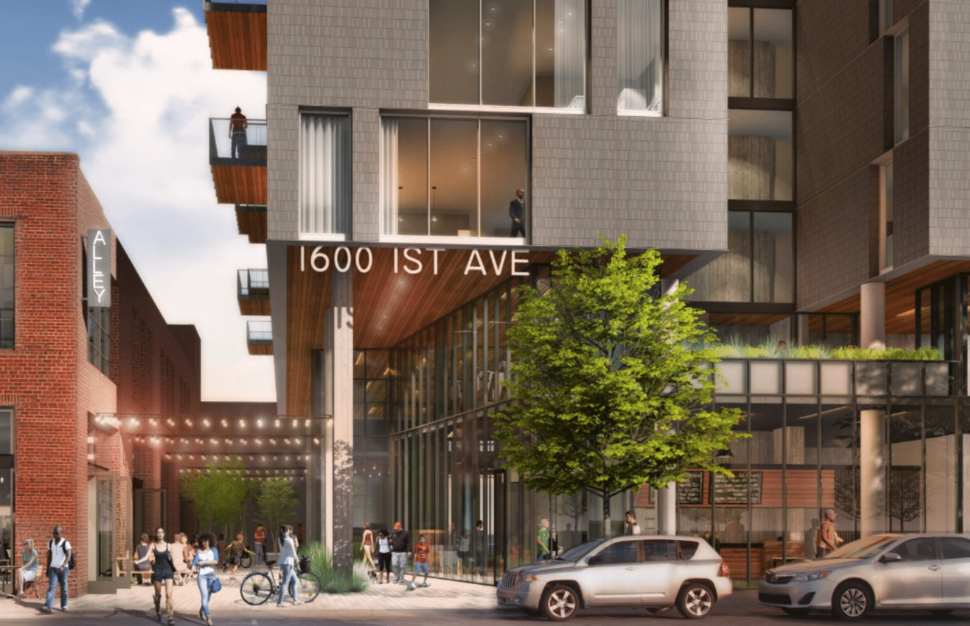 The swanky 140-room boutique hotel will be located at 1600 1st Avenue in Parkside. Photo submitted