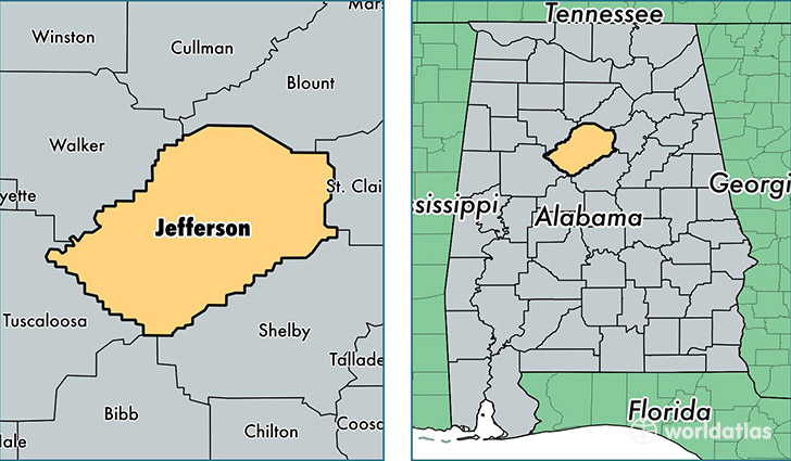 Jefferson County Alabama is home to 956 children in foster care. 