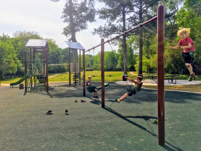 "Hidden Park" is right in the heart of Birmingham's Crestline neighborhood. 