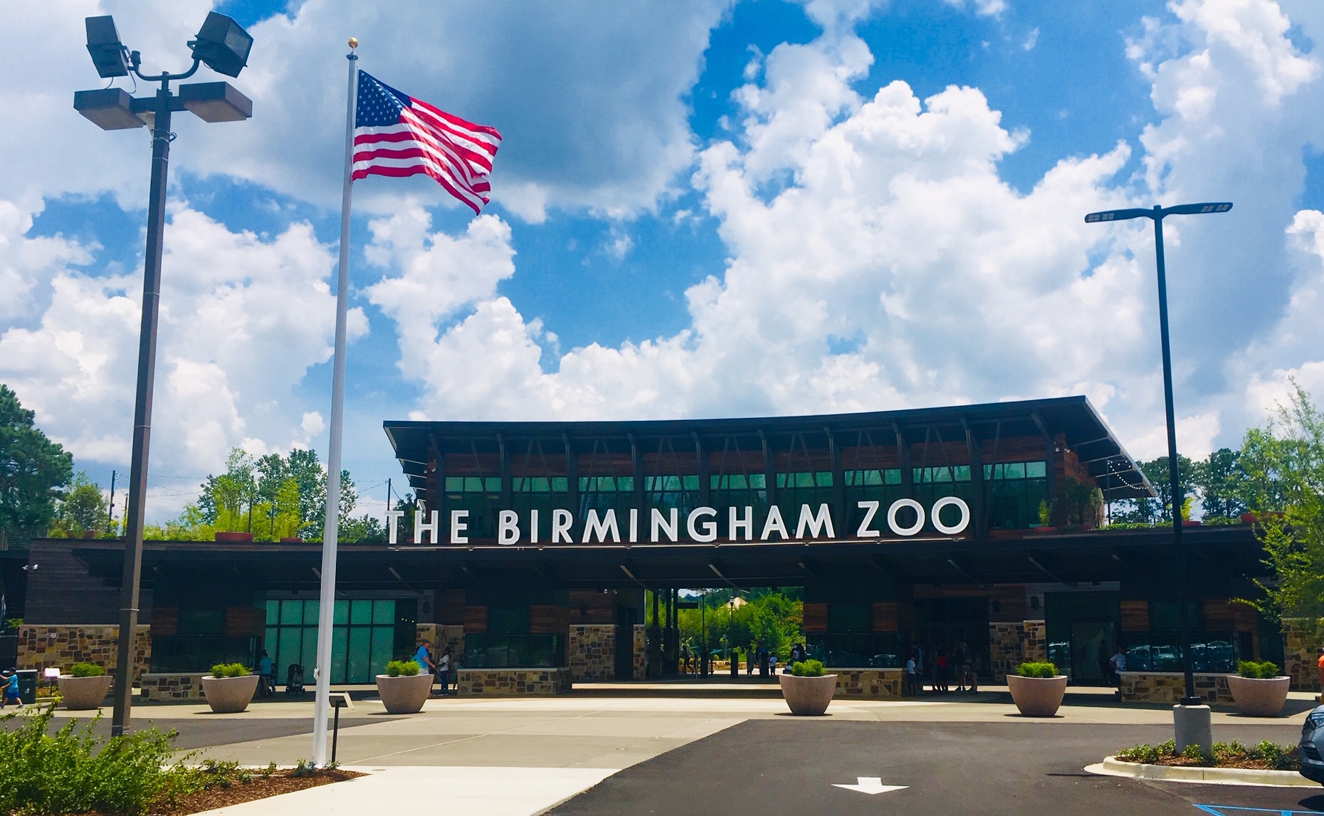 IMG 9378 Now that's a grand entrance! Birmingham Zoo opens new Arrival Experience and Welcome Plaza (Photos)