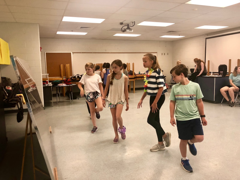 Young stars of Matilda the Musical, Ramsey Whitney and Emma Sonnichsen, discuss preparations for the show’s opening on July 12 and show us around ‘Matilda Bootcamp’ 5 Young cast members of Red Mountain Theatre Company rehearse for Matilda The Musical