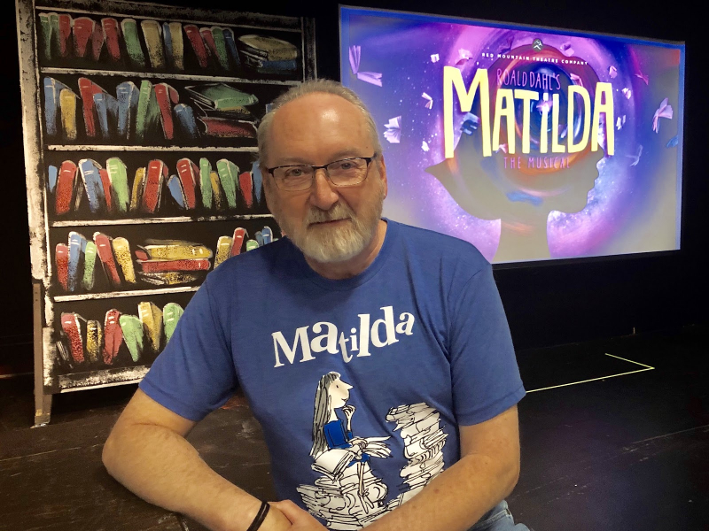 Michal Flowers, Director of Red Mountain Theatre Companys Matilda the Musical. Birmingham, Alabama. Talking to Bham Now about the production.