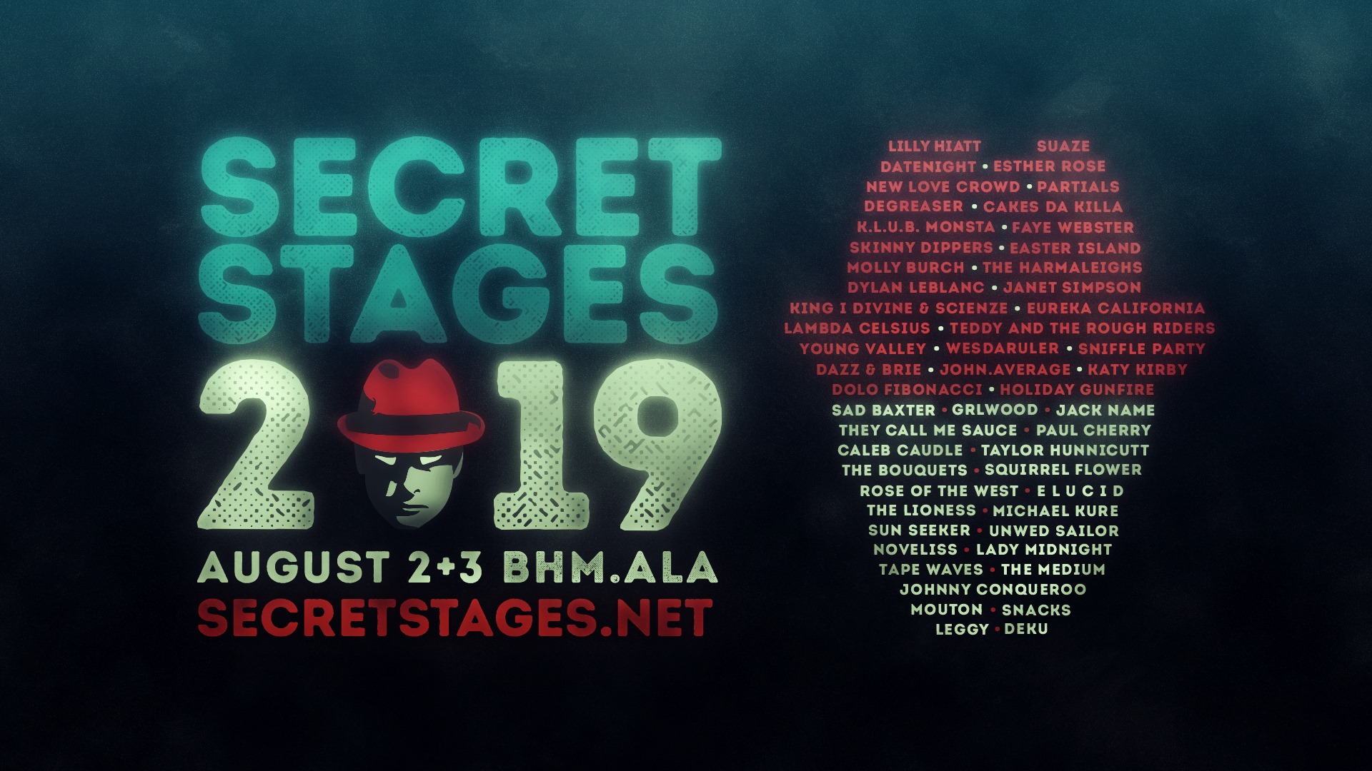 secret stages Secret Stages lineup revealed! Discover your next favorite band Aug. 2-3
