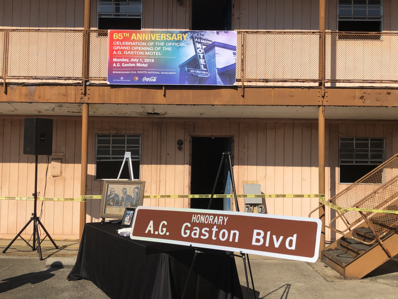 IMG 7039 Birmingham celebrates 65th Anniversary of A.G. Gaston Motel and designates A.G. Gaston Blvd. (Photos)
