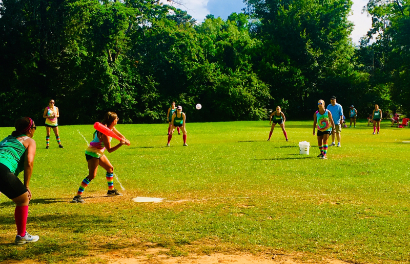 IMG 9431 We discovered a Women's Whiffle Ball League in Hoover's Bluff Park. See what we found