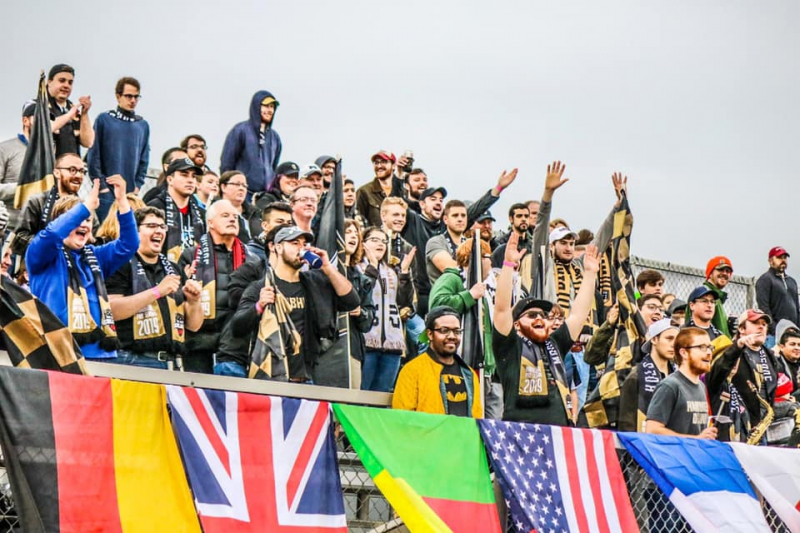 MCB Pic crowd Meet Magic City Brigade; Birmingham’s growing ‘soccer family’ of Legion FC supporters. 5 things you need to know