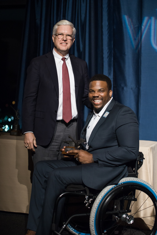 Nominate Birmingham’s community heroes for The Vulcans Community Awards 2019. Hurry, the deadline is JULY 31! 4 Timothy Alexander with Jim Gorie