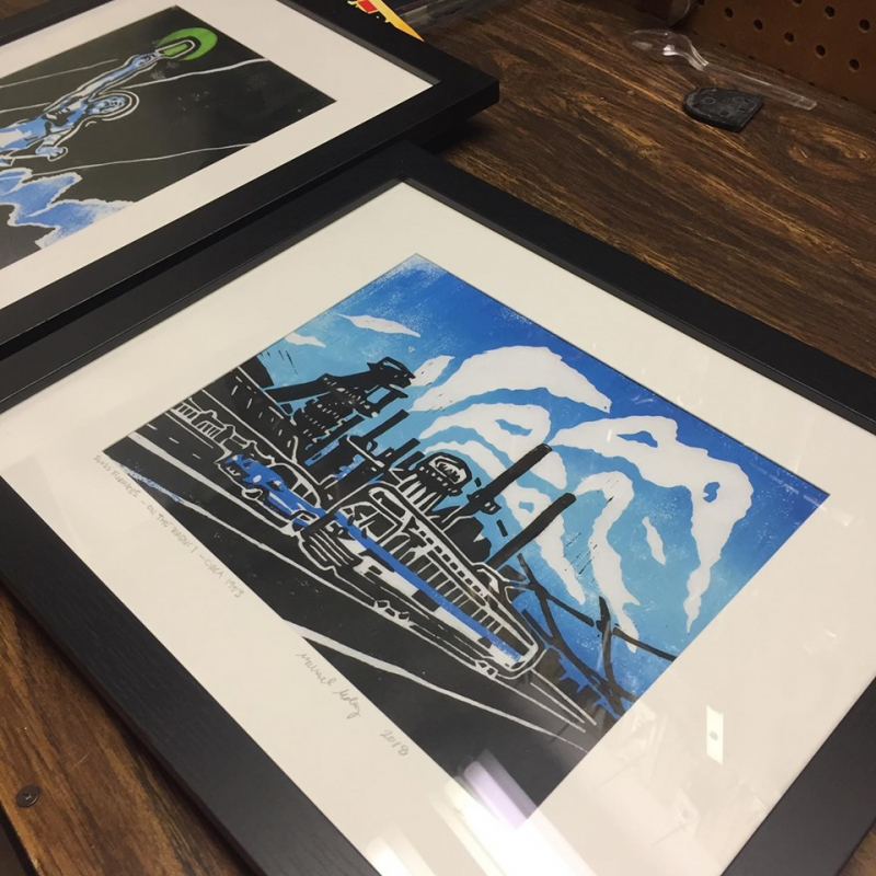 Michael Molay is one of 8 artists who will create art available for purchase at the silent auction at Art Alive!