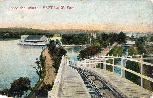 A postcard from East Lake Park c. 1909. 